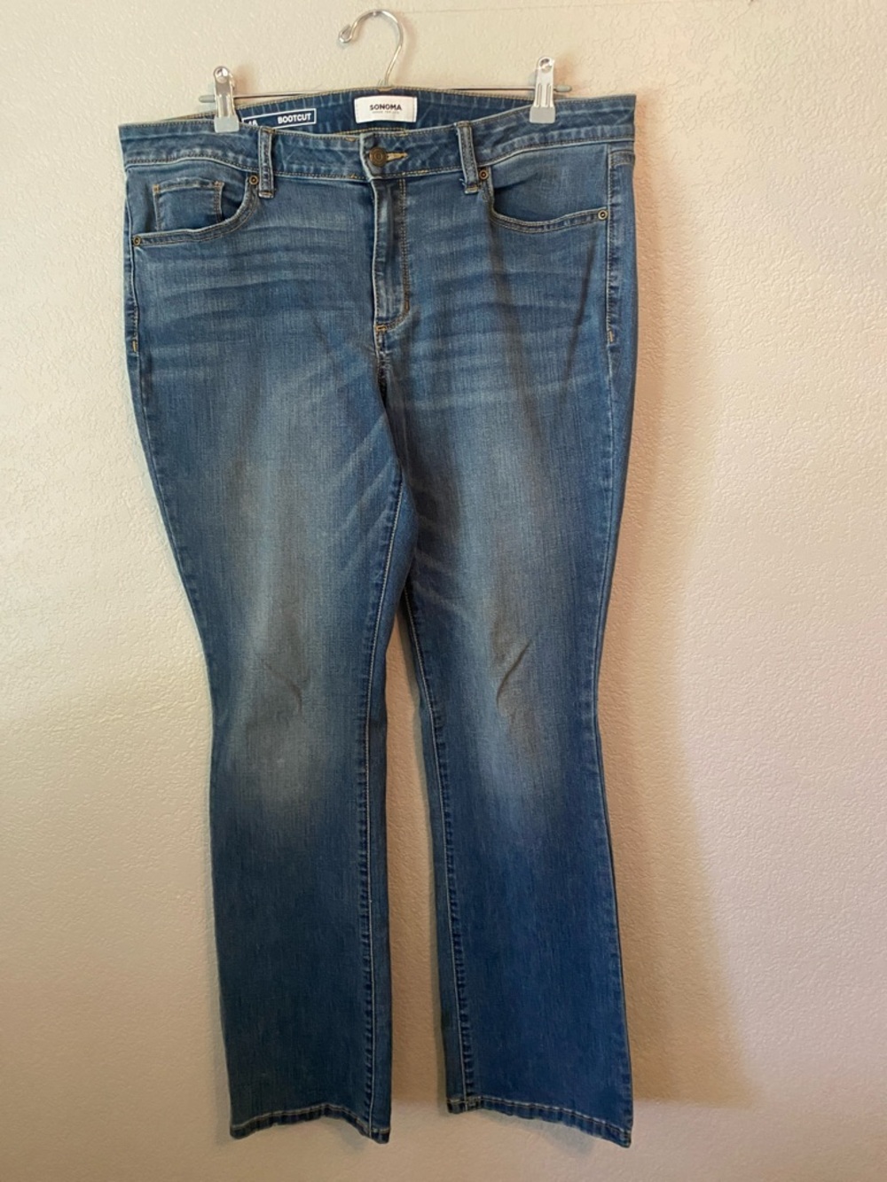 Sonoma Women's Boot Cut Jeans - Blue Denim